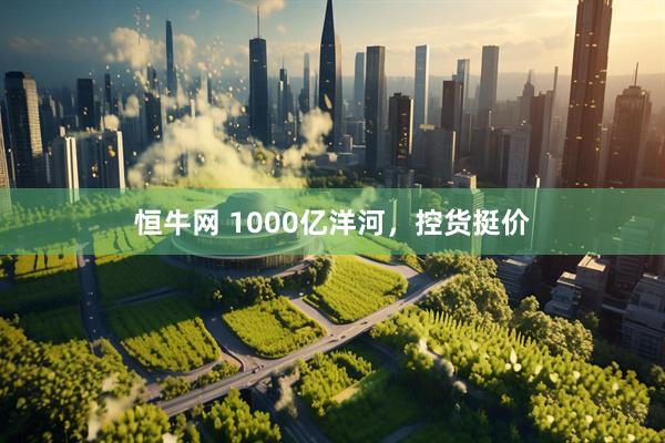 恒牛网 1000亿洋河，控货挺价