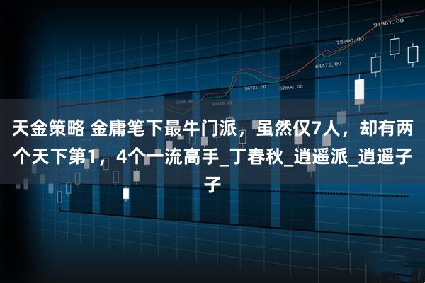 天金策略 金庸笔下最牛门派，虽然仅7人，却有两个天下第1，4个一流高手_丁春秋_逍遥派_逍遥子