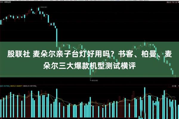 股联社 麦朵尔亲子台灯好用吗？书客、柏曼、麦朵尔三大爆款机型测试横评