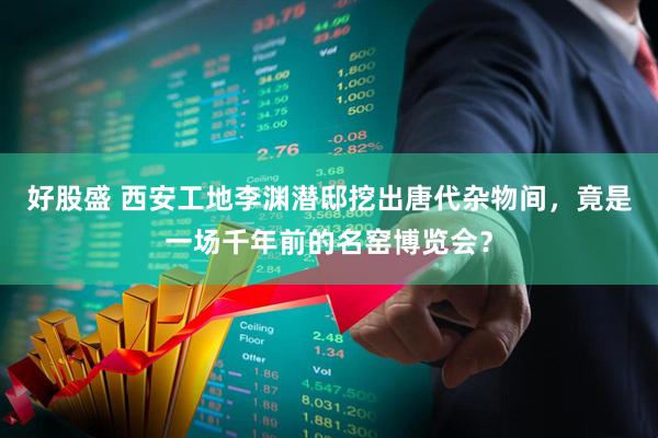 好股盛 西安工地李渊潜邸挖出唐代杂物间,竟是一场千年前的名窑博览会?